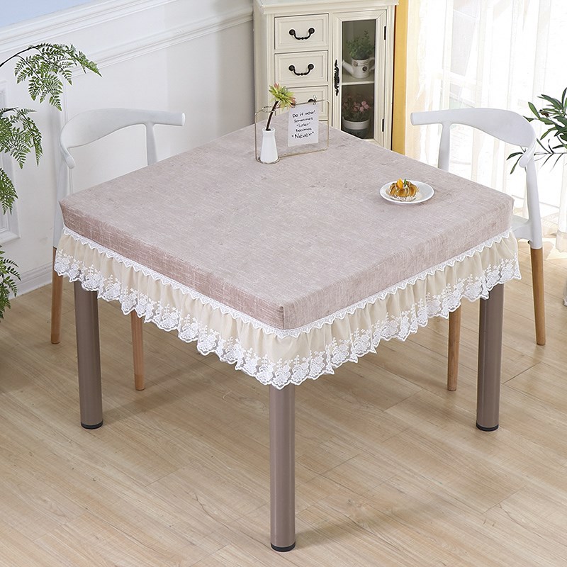 全自动麻将机罩八仙桌防尘盖布正方形餐桌布家用麻将桌罩套电炉罩