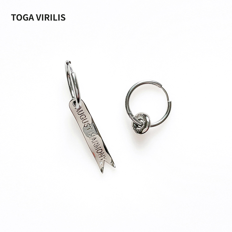 TOGAVIRILIS耳环耳圈设计感耳饰