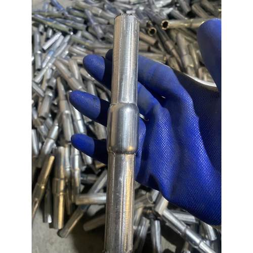 大棚配件内连接管两头缩头镀锌圆25/32/20管定制防锈加工温室套管