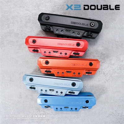 大树音乐屋 DOUBLE X0民谣木吉他打板拾音器音孔免开孔演出专业