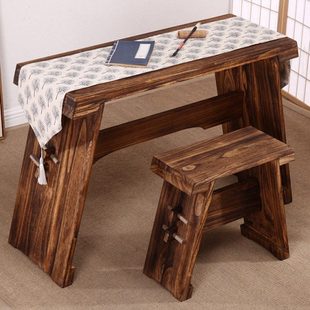 飘窗桌茶几矮桌榻榻米炕几实木几桌古琴桌筝琴桌国学书法画案桌