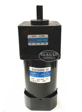 250W交流 380V 松冈传动 6IK250GN-YF 三相电机/齿轮减速6GN-120K