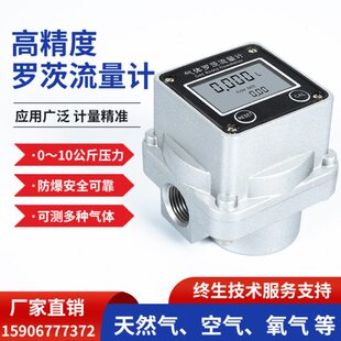 罗茨流量计防爆氧气天然气液化气氮气氩气压缩空气气体流量计数显