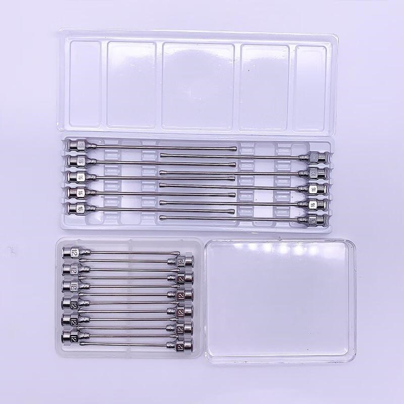 重安盛鼎 灌胃针 不锈钢大小鼠灌胃器直针弯针实验室喂药器玻璃针