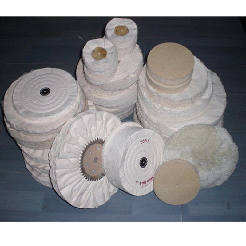 首饰抛光布轮 白珍珠布轮 棉白布轮 镜面抛光轮 绒布轮直供