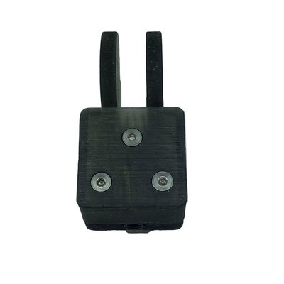 qu-2020迷你兔双桨自动键底座磁力吸附式短波电台cw电键摩尔斯