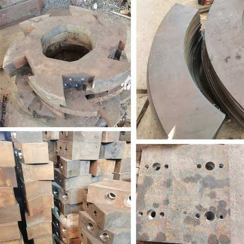 定做mn13高锰钢板 nm400 NM500高强度耐磨钢板65锰钢板来图加工