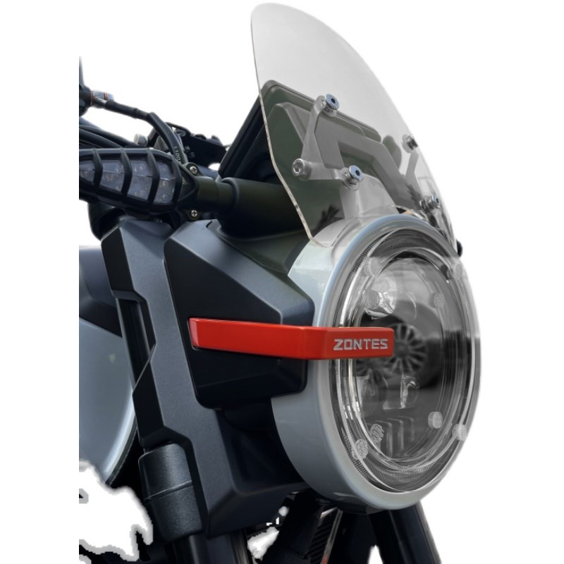 适合升仕GK350改装风挡车头小挡风玻璃大灯改R色保护片行车灯灯片