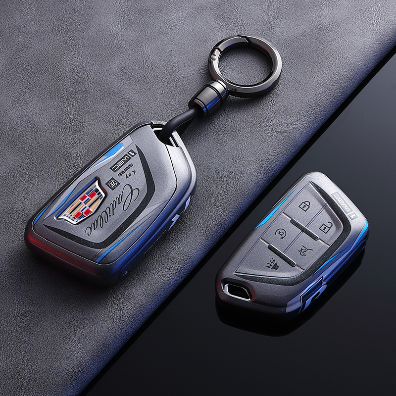 适用凯迪拉克CT4钥匙套CT5车CT6男XT4 XT5 XT6 GT4 XTS高档ATSL扣