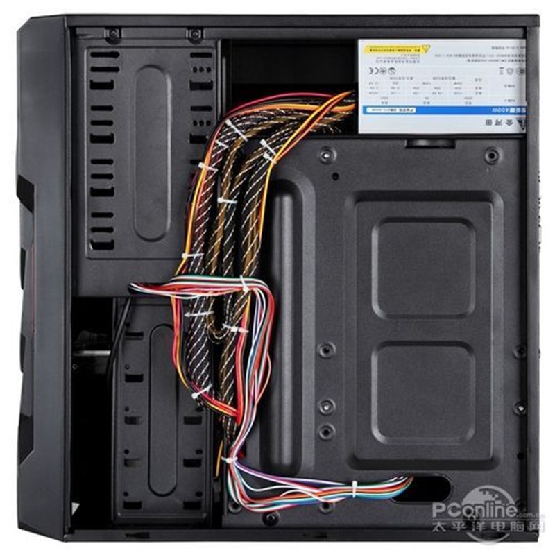 电脑机箱扎带主机背l部理线黑色白色尼龙扎线4*150收纳束线带100