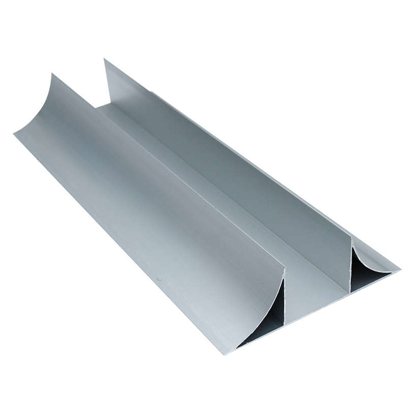 净化房铝材 无尘车间铝型材50双R槽铝 双元U型槽彩钢洁净板铝材