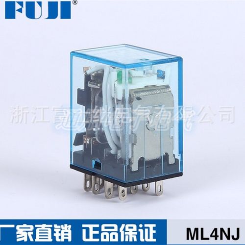 富继FUJI继电器 小型中间电磁 富士继电器MY4NJ DC24V