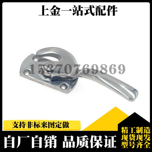 LCAR/LCAL11/16/20/25/30把手左右侧拔出型拉手 不锈钢抛光密封扣