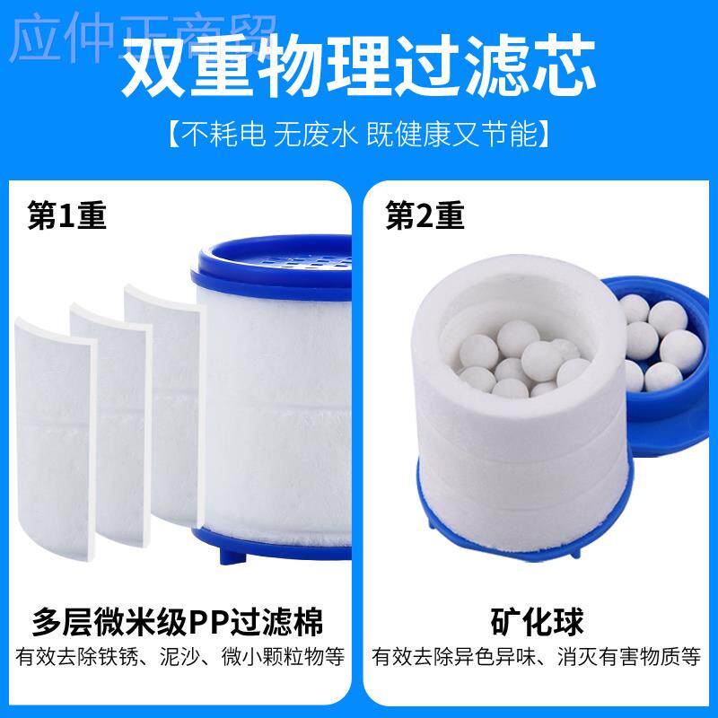 水X7/X4水龙伸头过滤器厨滤房家用自来水通用净器防溅头花洒延器