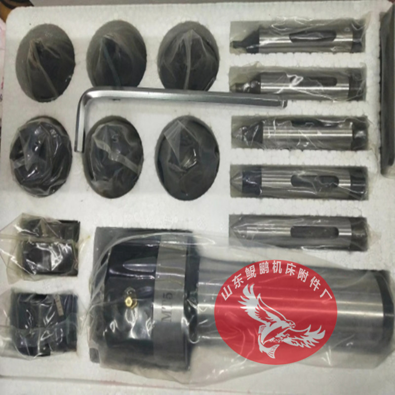 数控车床主轴卡盘直柄驱动拨盘顶尖端面液压拨动顶针莫氏MT3/4/5