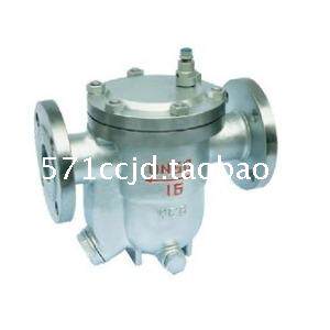 铸钢法兰疏水阀CS41H-16/25C耐温300度自由式浮球式疏水阀