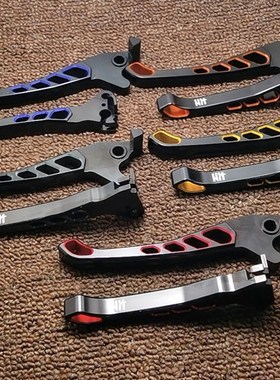 适用本田DIO18 27 28 ZX34 35期改装铝合金碟刹牛角刹车 手柄拉杆