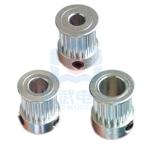 8MM带宽10mm 6.35 3D打印机2GT同步轮皮带轮滑轮 20齿轮内孔5