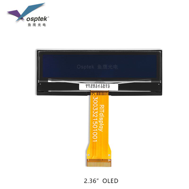 鱼鹰光电? 2.36寸oled屏I2C/SPI液晶模块电表仪器仪表