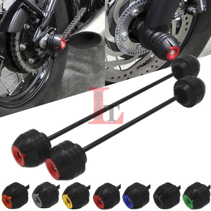 适用杜卡迪揽途Multistrada950 MTS950/S改装前后轮防摔球保护块