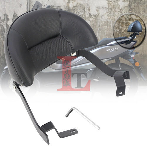 适用于豪爵UHR150改装后靠背加大加厚防水后靠垫靠腰无损安装配件