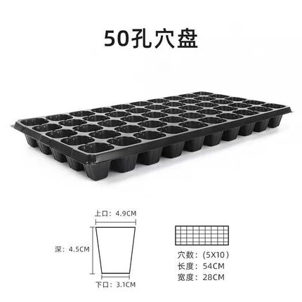 育苗穴盘整箱加厚育苗盘蔬菜播种塑料秧盘育苗器扦插苗盘育苗