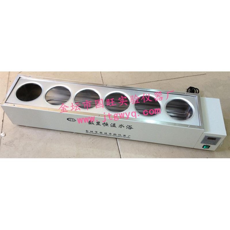 HH-6单列六孔水浴锅六孔水浴锅数显恒温水浴锅