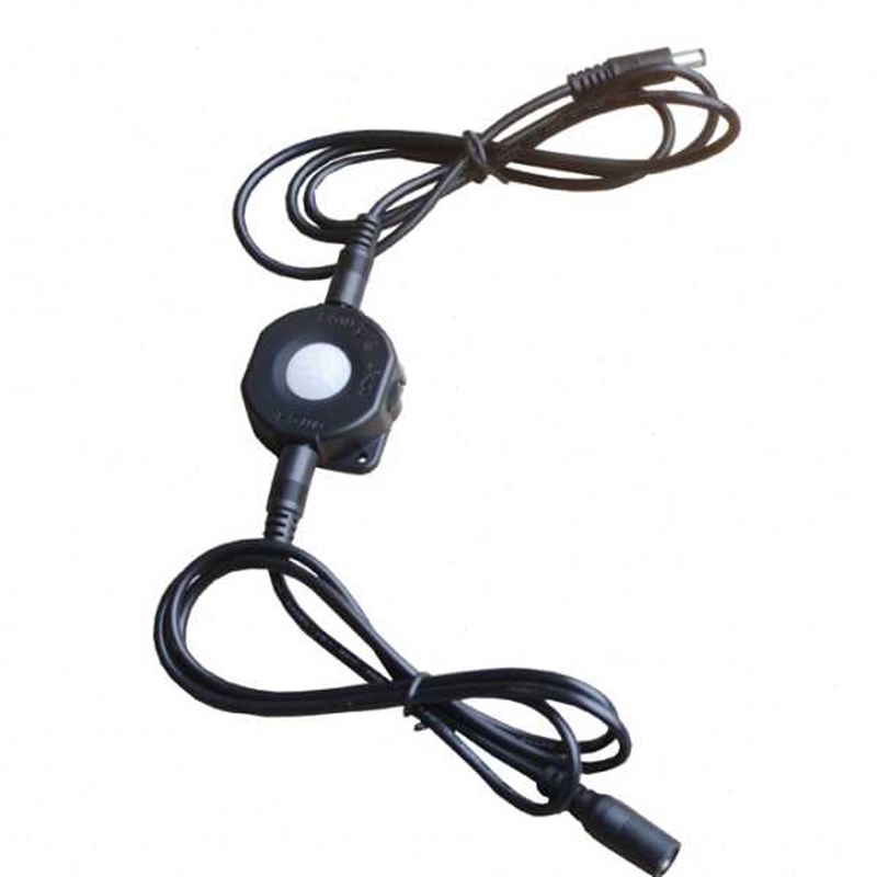 人体红外感应开关延时光控可调感应器小体积12V灯带含DC线LP-8025