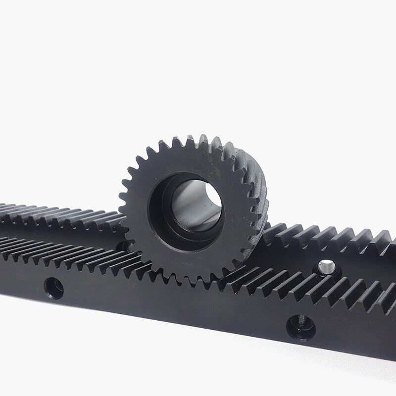 斜齿条7级精度支持来图齿条齿轮传动件厂家供应45#钢齿条可订