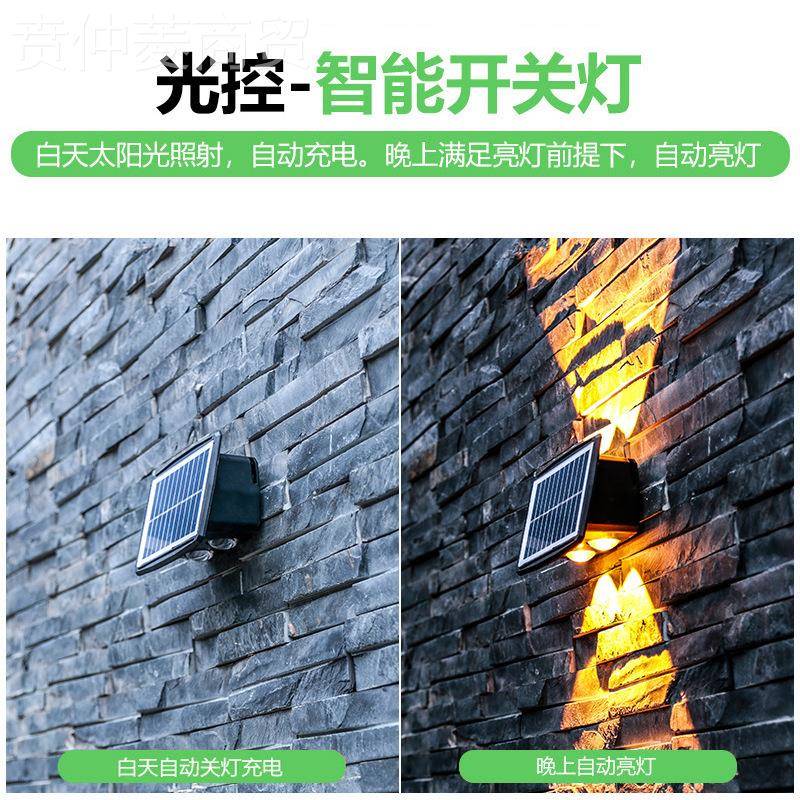 阳能围壁户外防水LED凸BFT - 36透镜洗太墙灯庭灯院装饰氛围灯2墙