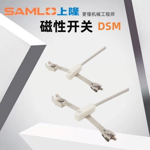 SAMLO上隆原装气缸磁性开关DSM-16 20 25 32 40感应器接近传感器