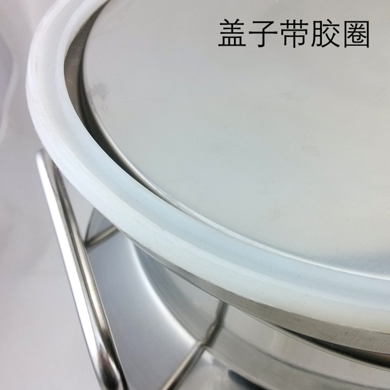 加厚304不锈钢密封桶牛奶桶花生油桶家用米桶食用油桶防潮密封罐