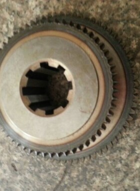 沈阳数控机床 CAK6163 CAK63135 2169L 原厂磨齿双联齿轮 Z55 Z72