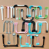 可折叠桌腿可升降配件支架马蹄脚可伸缩折叠加固整套简易桌腿折叠