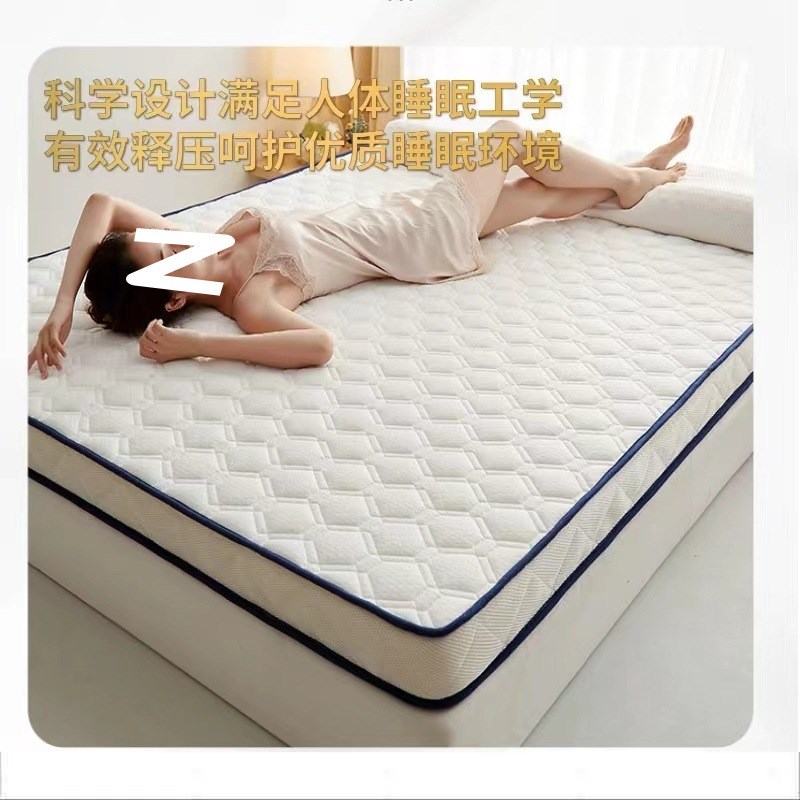 乳胶床垫铺底榻榻米软垫宿舍双人加厚F宿舍海绵垫家用单人褥子厂