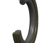 BNS 114.5 119 旋转格莱圈回转方形圈GNS 130 OED130 4.2 6.3