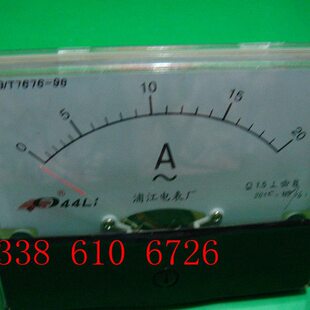 交流电流表电压表44L1-A  1A 3A 5A 10A 15A 20A 30A    100*80