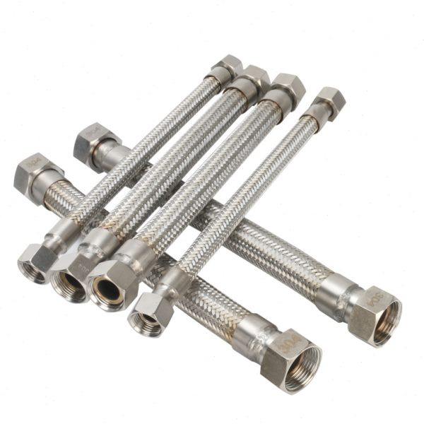 不锈钢金属软管 进水软管 螺纹蒸汽软管 编织软管DN32,家装主材,花洒软管,淘宝优惠券,粉丝福利购,淘宝优惠卷