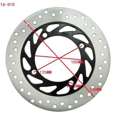 CB-1 CB/250/400/500/750/900 NSS/FES250 XL600 XRV650 后刹车盘