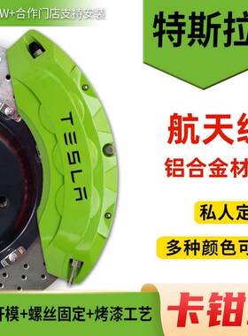 适用于特斯拉卡钳罩Model3 X S Y专用刹车卡钳喷漆改色改装饰配件