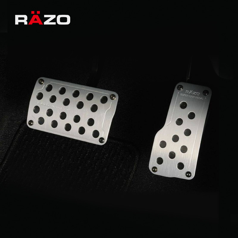 飞度思域86brz RAZO 跟趾踏板 油门离合器赛道铝合金脚踏日本进口