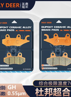 杜邦刹车片适用庞巴迪Can Am Ryker 600 900 Ace碟刹皮2018-2022
