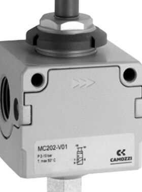 康茂胜CAMOZZI  MC202-V01手控型可锁隔离三通阀 康茂盛 M202-D00