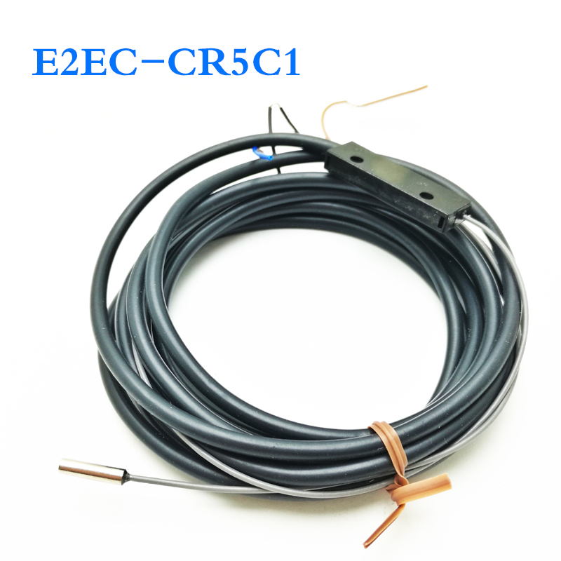 E2E-CR8C1 CR8B1 圆柱探头接近传感器 4mm ME2E-X1C1 M5金属检测