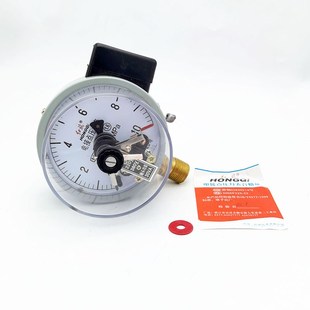 电接点压力表 1.6MPA真空电接点表 100磁助式 可代检红旗仪表YXC