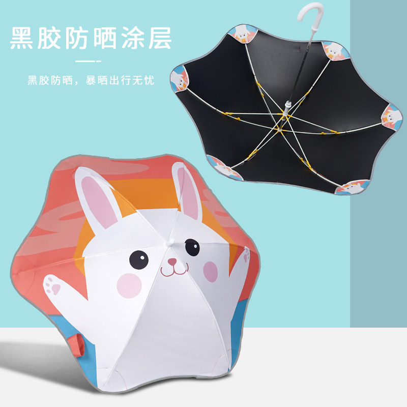 儿童雨伞小学生女童男童可爱宝宝幼儿园自动小童公主专用圆角小伞,居家日用,伞,淘宝优惠券,粉丝福利购,淘宝优惠卷