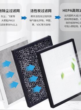 静音单向流新风机商用中央新风系统家用换气机排风送气新风换气机