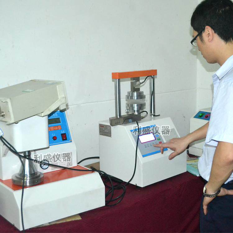 纸箱纸板纸板边压环压粘合强度试验机  纸板瓦楞压缩边压测试仪