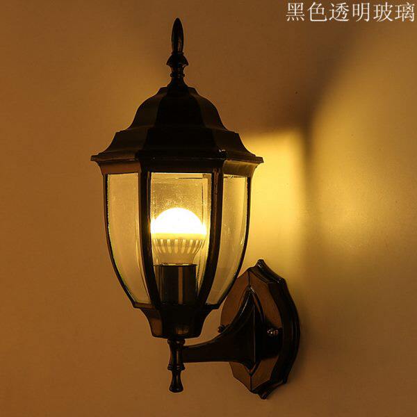 室外仿古欧式壁灯 花园小区阳台防水庭院灯户外门口围墙走廊过道