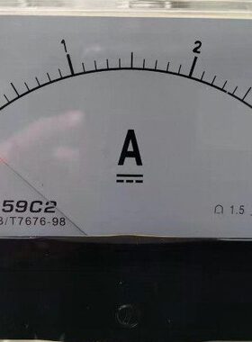 指针直流电流表59C2-1A 2A 3A 5A 10A 15A 20A 30A 50A 75A 100A